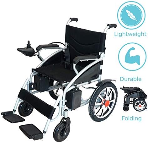 Culver Best Wheelchair 2019 New Electric Wheelchair Folding Lightweight Heavy Duty Electric Power Motorized (Free Wheelchair RAMP Gift)