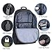 Pawsky Anime Luminous Backpack, Casual Daypack Laptop Backpack with USB Charging Port and Lock Fits 15.4 Inch Laptop