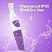 Bikini Trimmer 2 in 1 Women Shaver Waterproof Electric Shavers for Women Cordless Lady Shaver Razor with Shaving and Bikini Head Wet/Dry Perfect for Body, Bikini Line