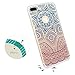 iPhone 7 Plus [5.5''] Case - Anwish Henna Totem Series TPU Soft Clear Back Cover Protective Case for iPhone 7 Plus