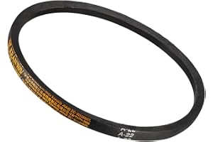 Kozelo A-22 Drive V-Belt - [22-inch Inside Circumference ] A-Section Rubber Drive Belt Wrapped for Transmission Use