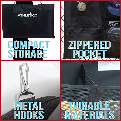 Athletico 15 Player Dugout Organizer Hanging Baseball Helmet Bag to