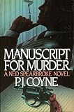 Front cover for the book Manuscript for Murder by P. J. Coyne