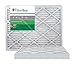FilterBuy 16x24x1 MERV 8 Pleated AC Furnace Air Filter, (Pack of 4 Filters), 16x24x1 - Silver primary