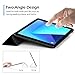 IVSO Case for Samsung Galaxy TAB S3 9.7 - Ultra Lightweight Slim Smart Cover Case-will only fit Samsung Galaxy TAB S3 9.7-inch Tablet w/S Pen SM-T820/SM-825 (Black)