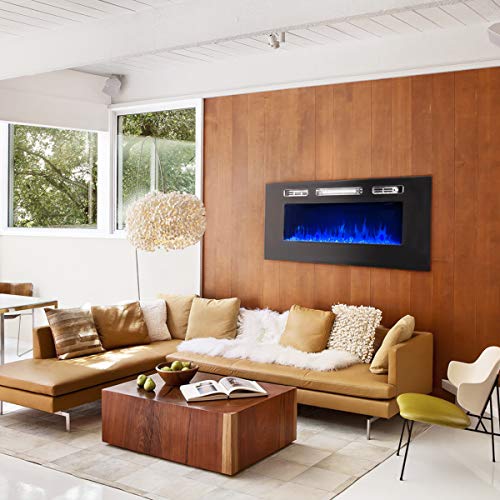 5 XtremepowerUS+Recessed+Electric+Fireplace+Mounted