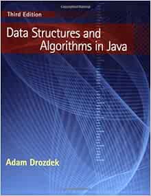 Data Structures and Algorithms in Java: Adam Drozdek: 9789814239233 ...