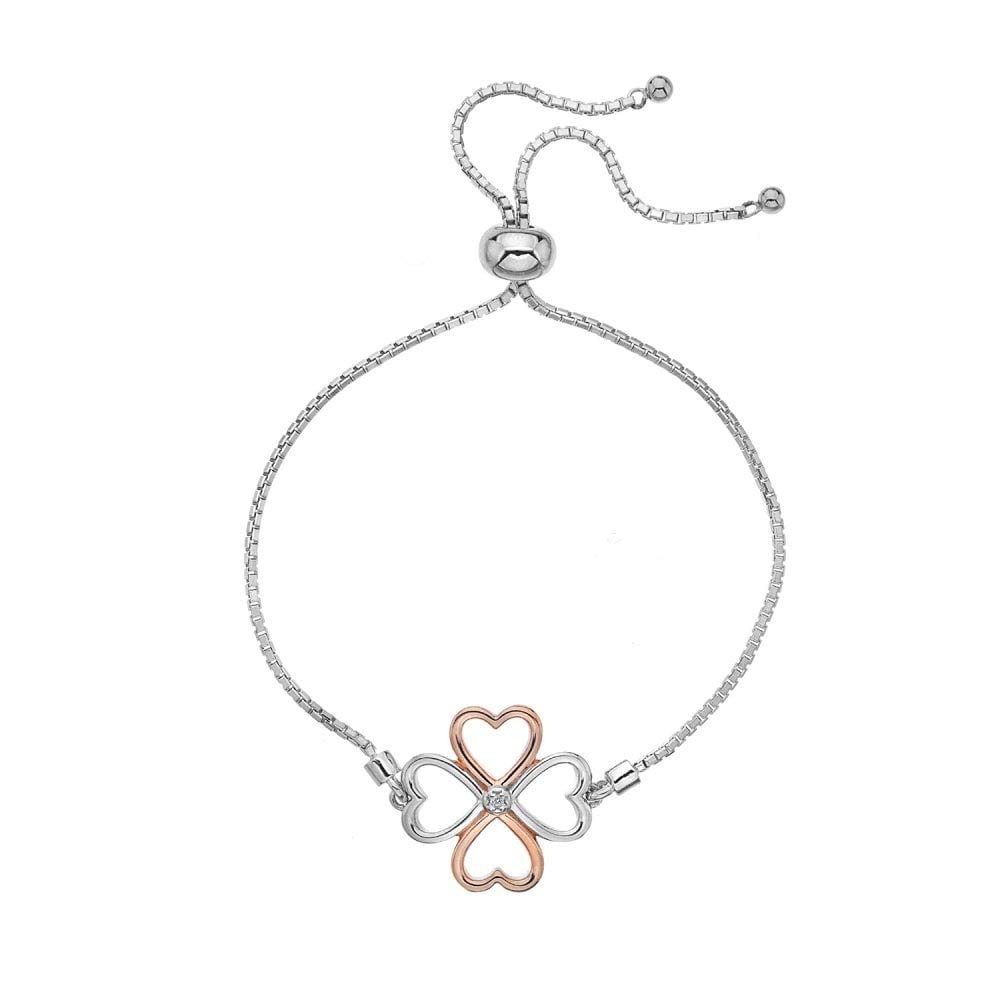 Lucky in Love Bracelet - Rose Gold Plate Accents