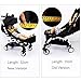 Samber Baby Stroller Footrest Baby Stroller Armrest Foot Support Stroller with Umbrella Accessories Extended Booster Seat Footrest Baby Stroller Accessories Feet Extension Infant Pram Foot Board