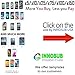 INNOSUB [5 Pack] Sublimation Phone Cases Compatible with Galaxy S9 - Rubber Black Blank Dye Cases and Aluminum Inserts for Dye Sublimation/Printable Phone Cover Blanks