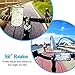 Bike Phone Mount,  EastDeals 360°Rotation Silicone Bicycle Phone Holder for Cycling GPS/Map, Universal Bike and Motorcycle Handlebar Mount Fits for iPhone XR, XS Max/8,Samsung S9 Plus,3.5-6.5″ Phonesthumb 1