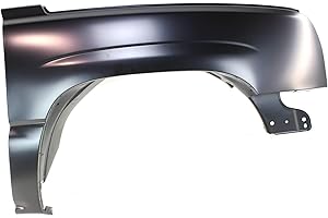 Evan Fischer Fender Front Passenger Side Compatible With 2003-2006 Chevrolet Silverado 1500 | 2003-2004 Chevrolet Silverado 2500 - For USA Built Vehicles