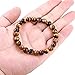 WRCXSTONE Natural 8mm Gorgeous Semi-Precious Gemstones Healing Crystal Stretch Beaded Bracelet Unisex