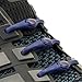HICKIES 1.0 One Size Fits All Elastic No Tie Shoelaces - Navy (14 Laces, Works in all shoes)