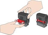 Trodat Replacement Ink Pads 6/4912/2 Pack Red Blue Ink for Office Printy view 7