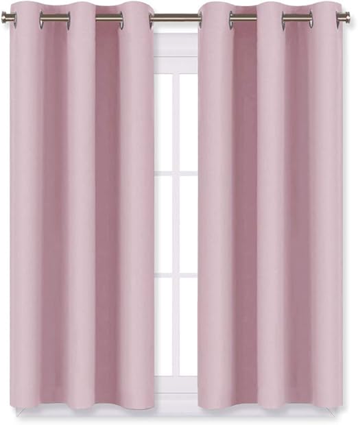 Amazon Com Nicetown Blackout Curtain Panels For Girls Room