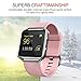 Compatible for Blaze Band, Soft Flexible Silicone Strap Quick Release Pins Easy Wearing Band Replacement with Blaze Smart Fitness Watch
