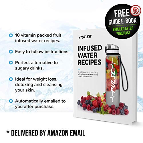 Pulse Best Sports Water Bottle (Black)