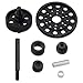 HobbyPark Metal Hardened Steel Helical Transmission Gears Set for Axial SCX10 SMT10 AX10 1/10 Scale RC Crawler Car