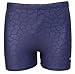 Vocni Men's Compression Quick Dry Rapid Swim Splice Square Leg Short Jammer Swimsuit