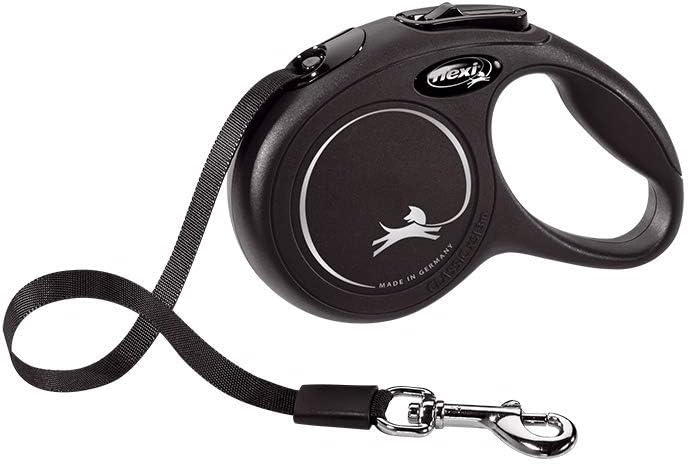 Arppe 2092010009 Correa Flexi New Classic, 3 m, XS, Negro