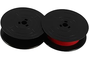 VILLFUL Typewriter Ribbon Twin Spool Refill Ink Ribbon Compatible with Typewriters Adding Machines