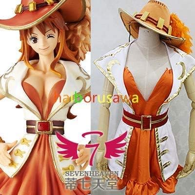 Amazon Kyuucos One Piece ワンピース ナミ コスプレ衣装 帽子付き コスプレ 仮装 通販