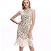 Pilot-Trade Women's 1920's Dress Flapper Vintage Great Gatsby Charleston Party Dress