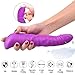 Realistic Dildo Vibrator with 360°Rotation Beads 9 Different Vibration Settings, PALOQUETH Silicone Wireless Vibrating Dildo with Dual Powerful Motors for Sex Pleasure, Fully Waterproof & Rechargeable