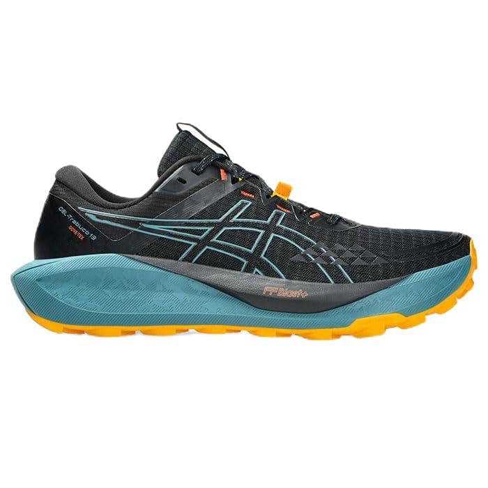 ASICS Gel-Trabuco 13 GTX Black/Whisper Green, Black Atlantis Blue, 15 Image