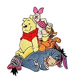 Winnie The Pooh & Friends Patch Tigger, Piglet, Eeyore Disney Iron On Applique