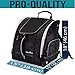 Athletico Ski Boot Bag – Skiing and Snowboarding Travel Luggage – Stores Gear Including Jacket, Helmet, Goggles, Gloves & Accessories – Venting and Grommets for Snow Drainage (Black)