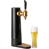 GREEN HOUSE Latest Model Draft Beer Dispenser Mini Keg | USB Rechargeable, Compatible with All Canned &amp; Bottled Beer, Two-Layered Foam, Makes Beer Taste Deep &amp; Mellow