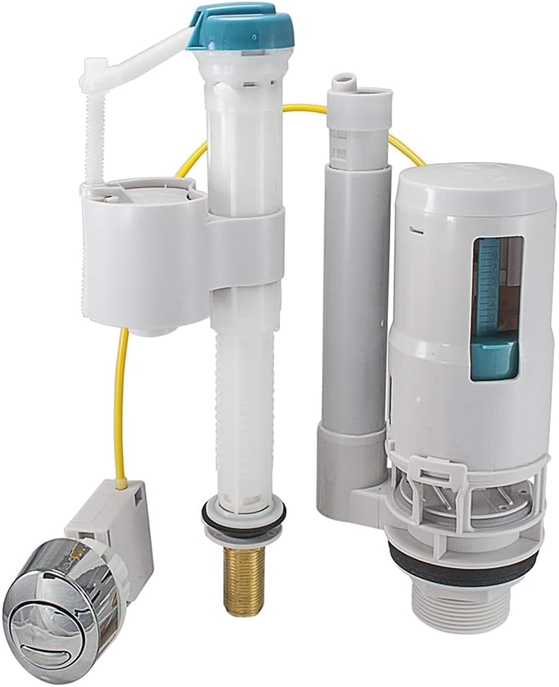 Reeds Dual Flush Toilet Cistern Fill & Flush Valve Kit WRAS Ball Valve
