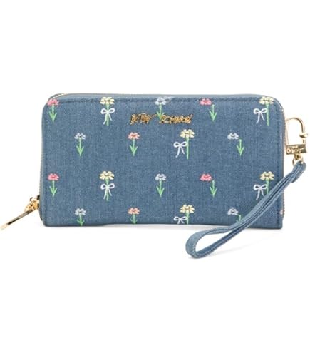 Amazon.com: Bijoux de Ja Upcycling Blue Denim Large Capacity Money