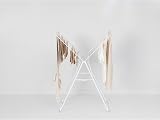 Brabantia HangOn Laundry Drying Rack 20m Fresh White Compact Foldaway view 5