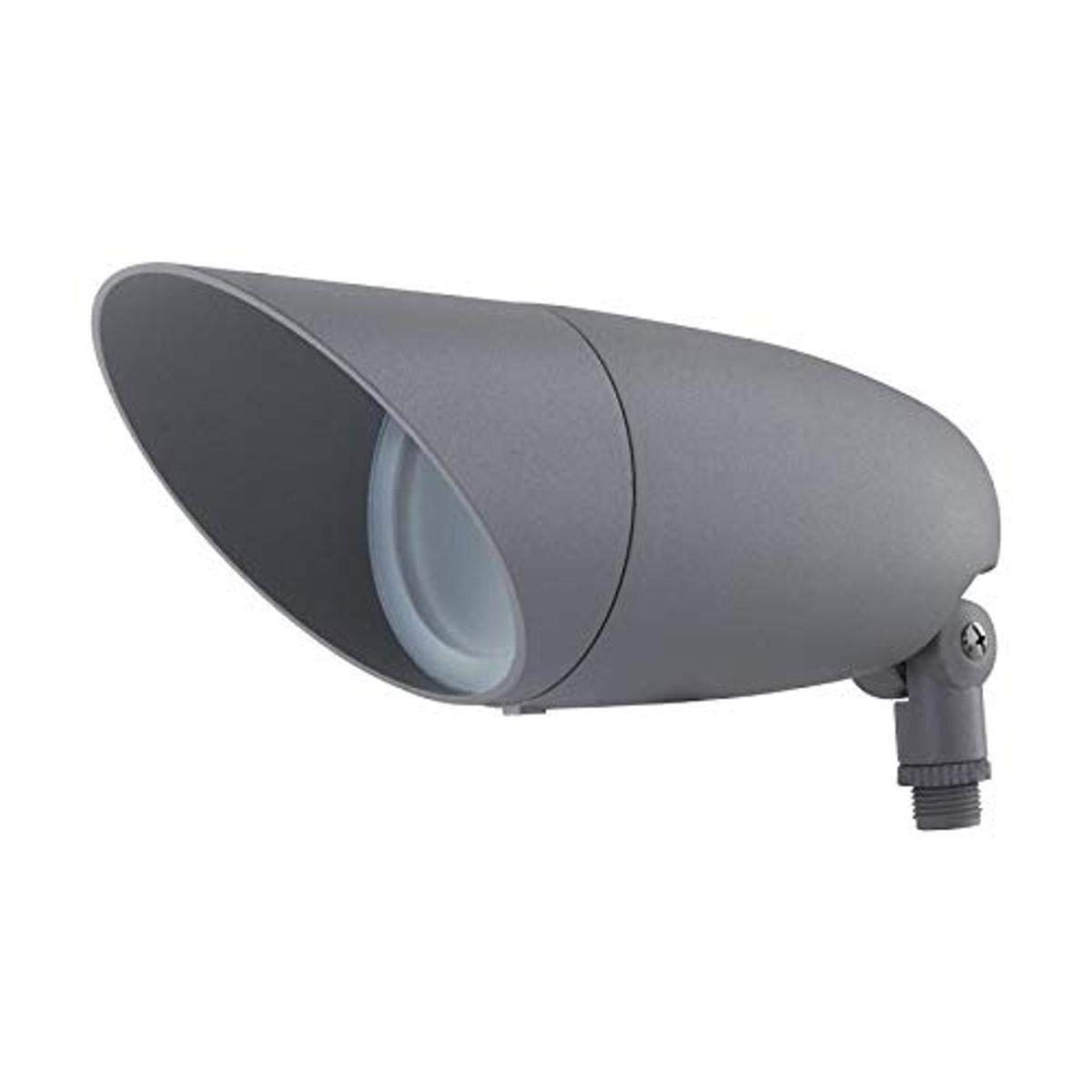 Photo 1 of Nuvo 62/1208 One Light 12.2-Inch LED Landscape Floodlight, 12W/120V, 3000K/1240 Lumens, Light Gray