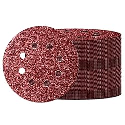 50Pcs 125mm 8 Holes Sanding Discs Pads Sanding