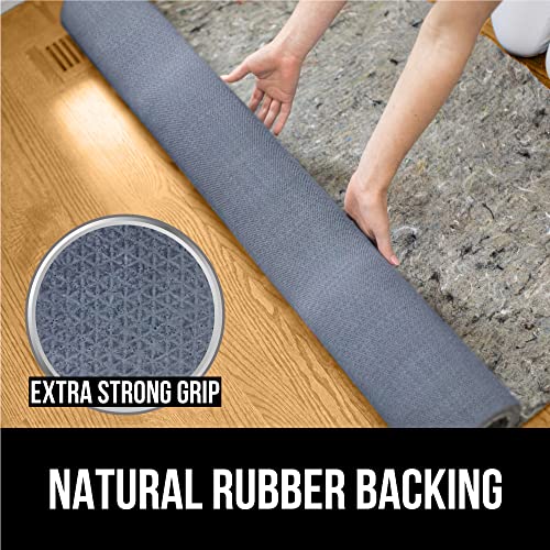 Gorilla Grip Felt and Natural Rubber Stay in Place Slip Resistant Rug