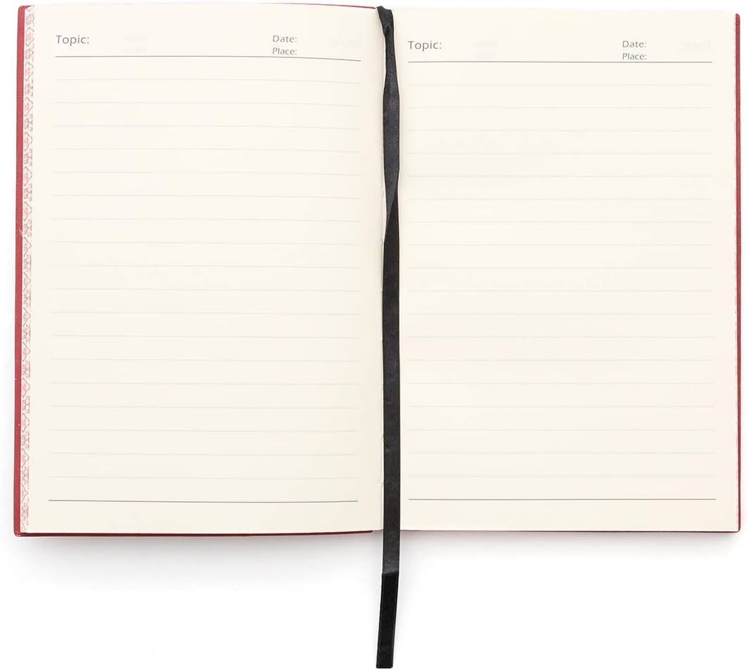 SADAN Thick Classic A5 Notebook with Pen, Vintage Travel Notebook and Pen, Journal Diary Business Daily Ideas Notepad - Image 5