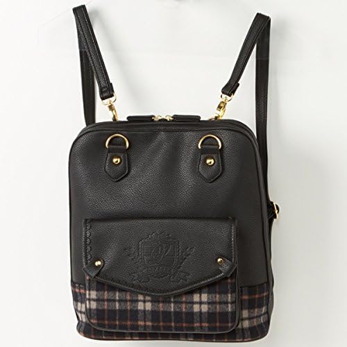 Amazon リズリサ バッグ ウォレット Liz Lisa Bag Wallet リュック チェックコンビ2wayリュック ブラック タウンリュック ビジネスリュック