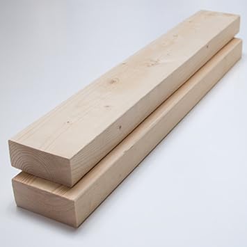 Amazon | 川島材木店 SPF ツーバイフォー ツーバイ材 3.8cmx8.7cmx55cm ...