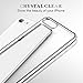 ESR Clear Silicone Case Compatible with iPhone SE (2022), iPhone SE (2020), iPhone 8, and iPhone 7, Thin Soft TPU Transparent Protective Cover, Yellowing Resistant, Silver