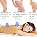 ZDU 4 Pcs Silicone Cupping Cups Set Massage Vacuum Therapy Rubber Cup Body Face Back Legs Cups Kit for Anti Cellulite Anti-aging Wrinkle Reducer Myofascial Release Collagen Stimulator