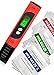 Digital Aid Professional pH Meter with Large Backlit LCD Screen. Range 0.00 to 14.0 pH. 3 Free pH Buffer Solution Powders Included. Lifetime Guarantee on this Accurate and Reliable pH Test Meter.