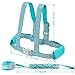 Toddler Leash & Harness for Safety, GKCI Child Anti Lost Wrist Link-Toddlers Harnesses Leashes for Walking-Keep Kids & Babies Close with You-Upgrade with Reflective Tape Liner-6.5ft(Blue)