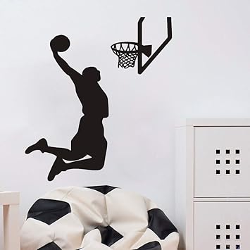 Amazon.com: Home calcomanía Boy habitación deportes jugador ...