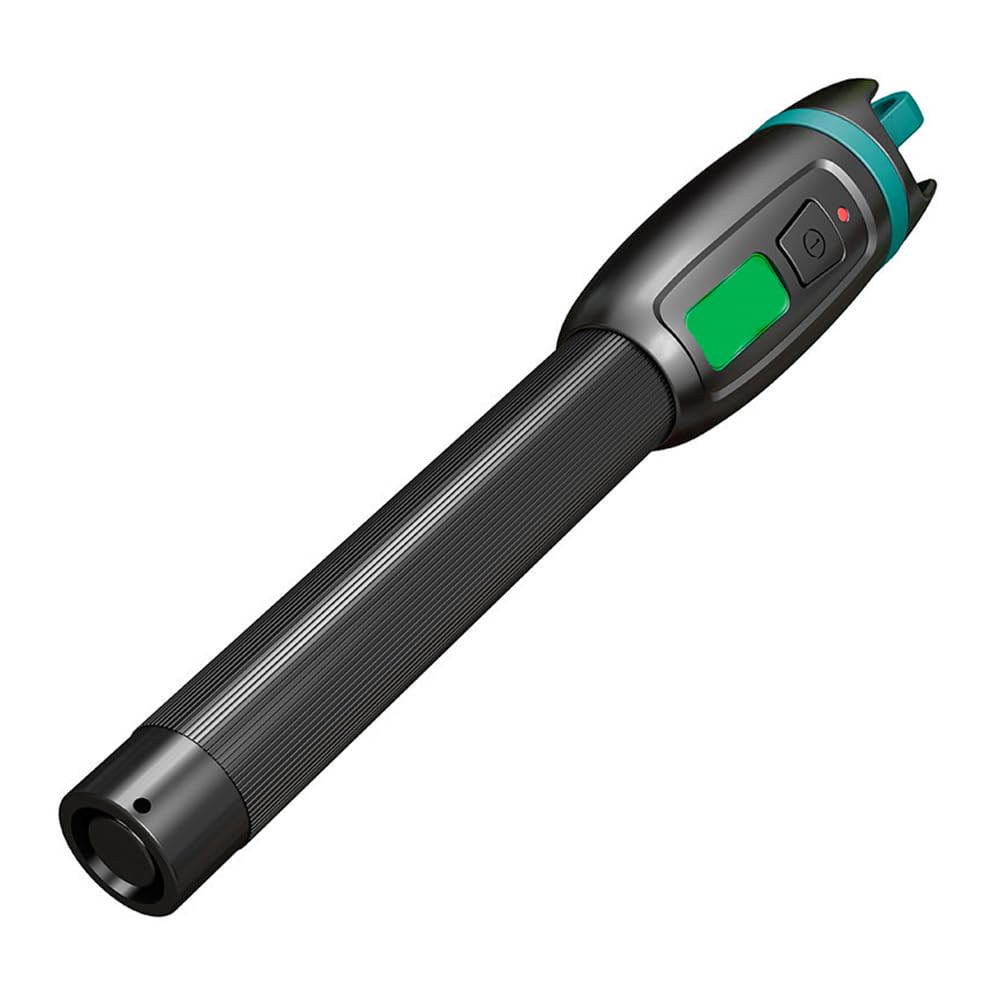 POFET Fiber Optic Cable Tester,Visual Fault 10mW 10KM Meter Red Light VFL Universal Connector for FC/SC/ST Adapter Pen, Fibre Network Cable Test Kit Fibre Light Source Testers