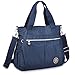 Tote Bag,Nylon Lightweight Handbags for Women with Multi-Pocketed by ZYSUN (Blue)