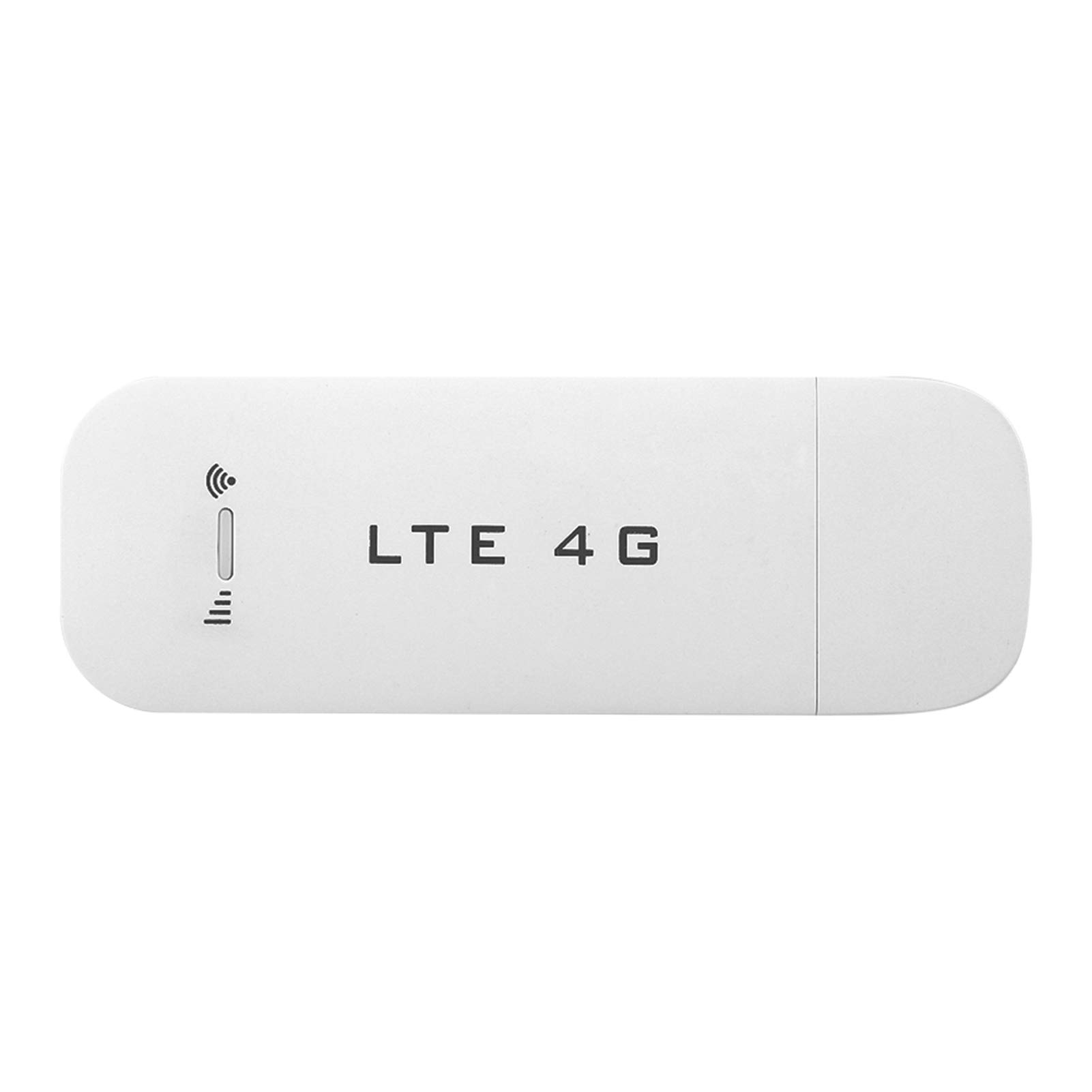 Elprico 4G USB WiFi Dongle, 4G LTE USB Network Adapter Wireless WiFi Hotspot Router Modem Stick, White Portable 100 Mbit/s Highspeed WiFi Hotspot (with WiFi Function)